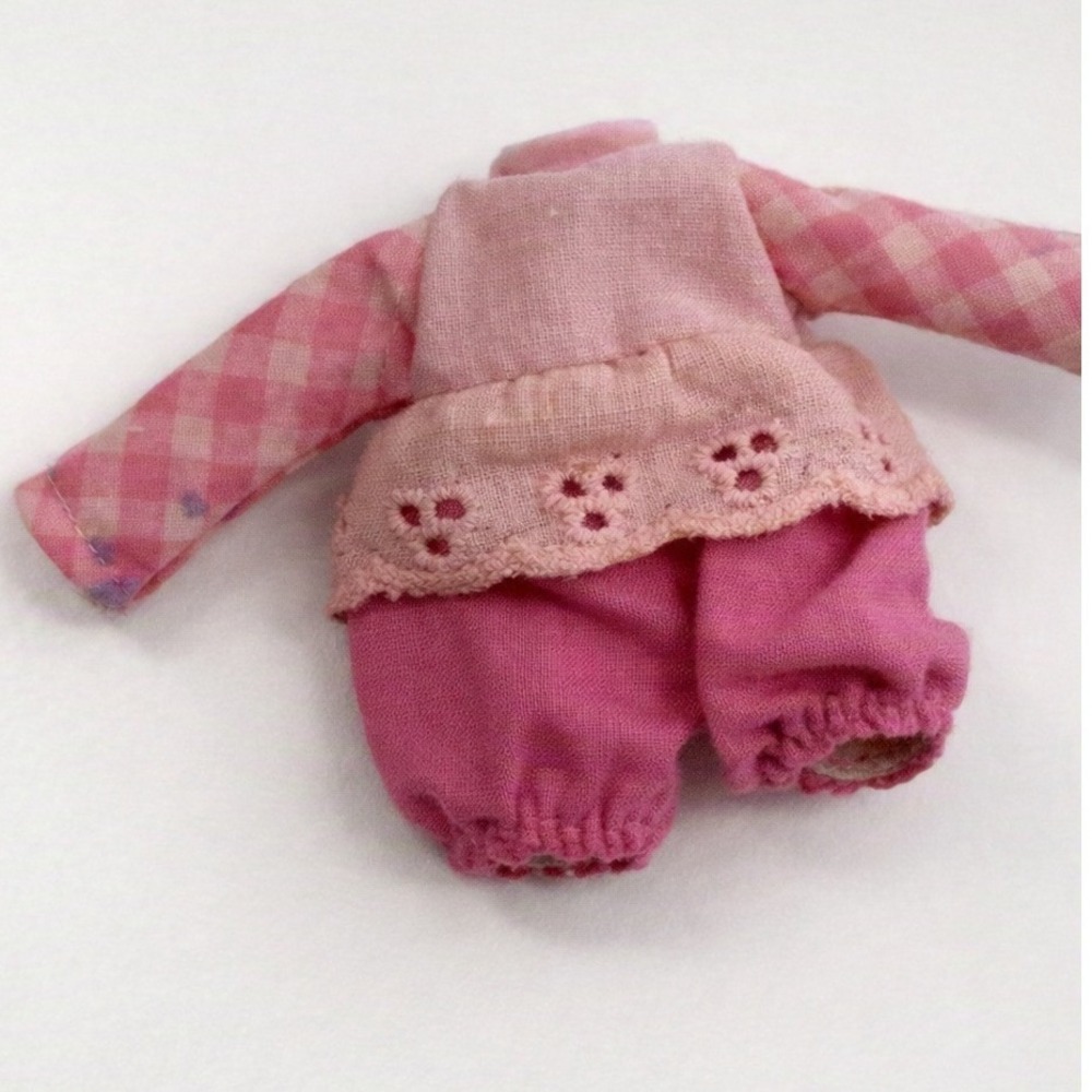 Vintage Strawberry Shortcake Raspberry Tart Doll Replacement Outfit 1980s Pink